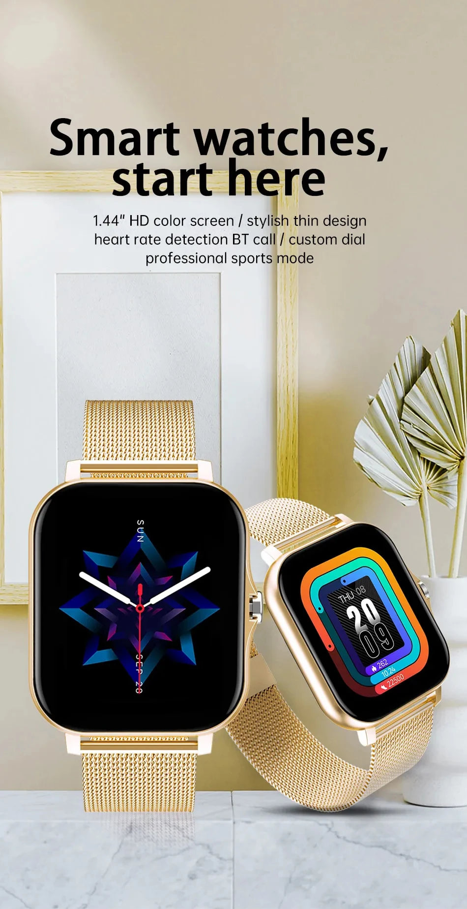 2025 New Bluetooth Answer Call Smart Watch Men Touch Call Fitness Tracker Waterproof Smartwatch Women For Android ios Gift