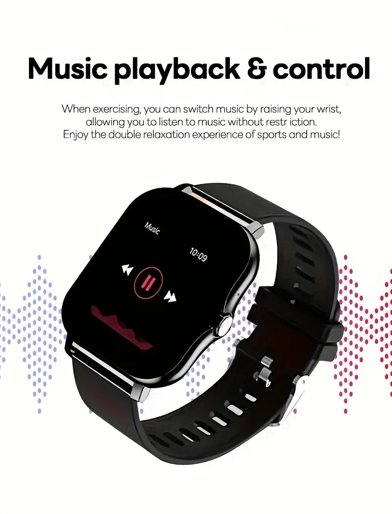 2025 New Bluetooth Answer Call Smart Watch Men Touch Call Fitness Tracker Waterproof Smartwatch Women For Android ios Gift