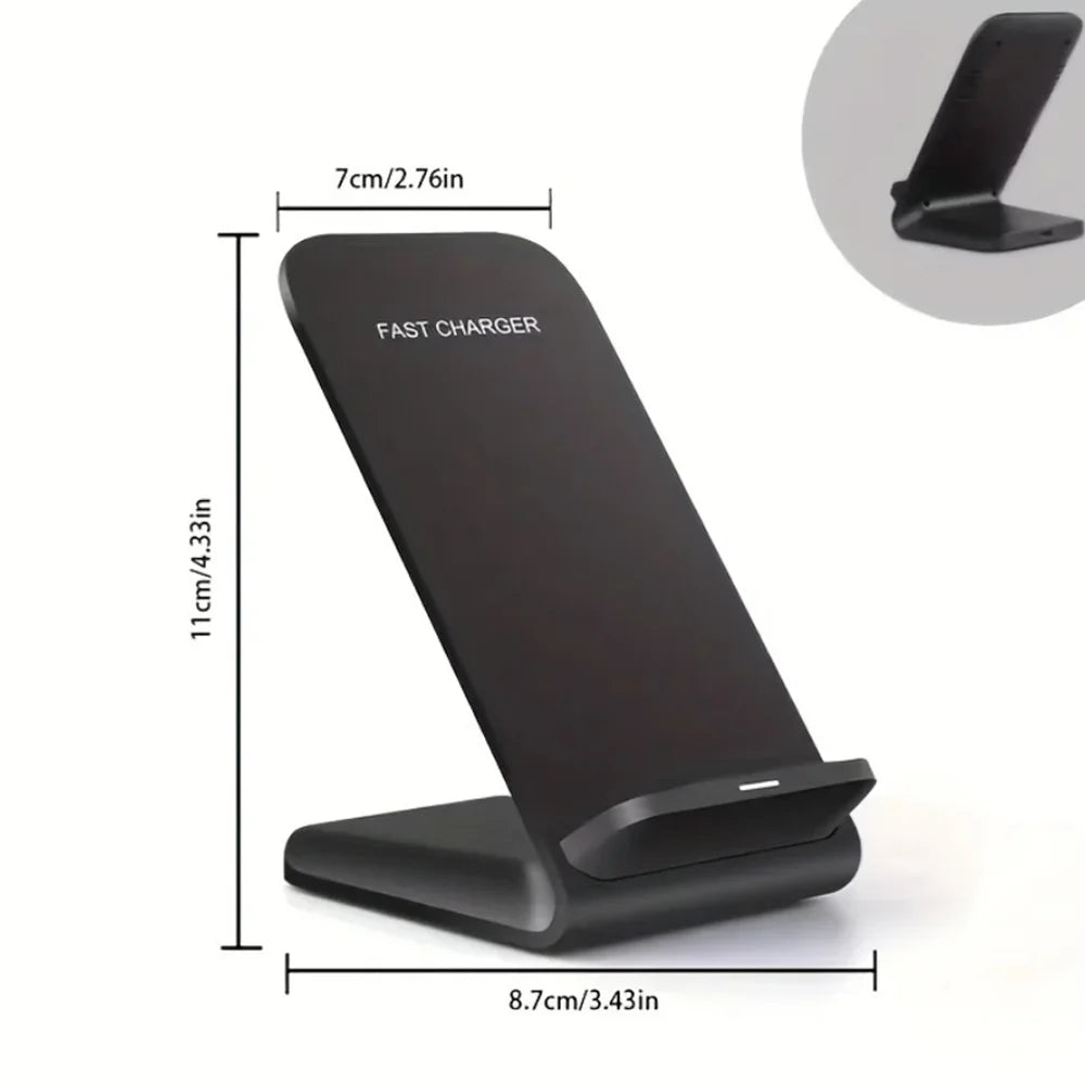 Wireless Charger support for Samsung S24 S23 S22 21 Ultra Quick Charging Stand For iPhone 15 14 13 16Pro Max Xiaomi 14