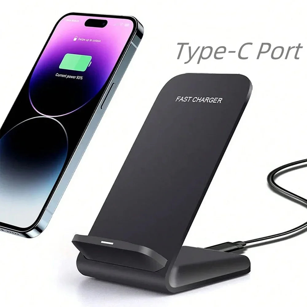 Wireless Charger support for Samsung S24 S23 S22 21 Ultra Quick Charging Stand For iPhone 15 14 13 16Pro Max Xiaomi 14