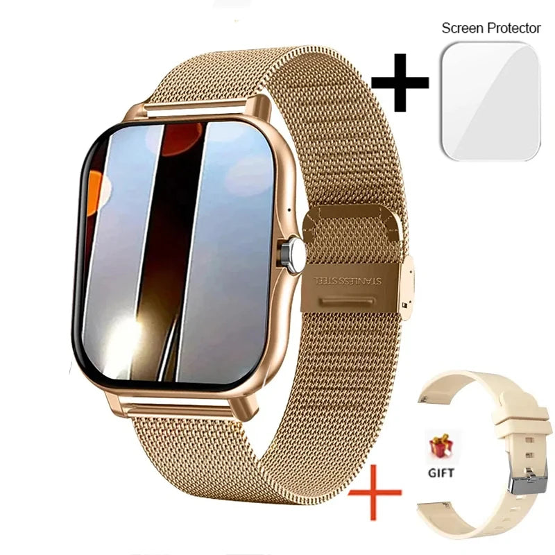 2025 New Bluetooth Answer Call Smart Watch Men Touch Call Fitness Tracker Waterproof Smartwatch Women For Android ios Gift