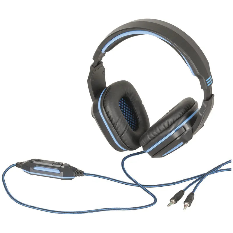 Gaming Headphones Wired with Adjustable Microphone
