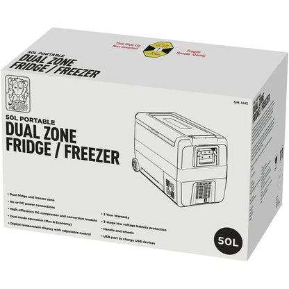 50L Brass Monkey Single or Dual Zone Fridge