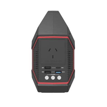 Powertech Portable 155W Power Centre with 100W Inverter