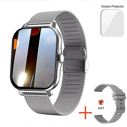 2025 New Bluetooth Answer Call Smart Watch Men Touch Call Fitness Tracker Waterproof Smartwatch Women For Android ios Gift