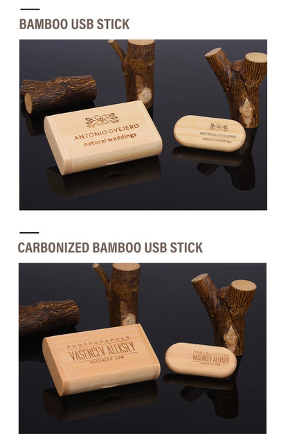 JASTER USB 3.0 High Speed LOGO Wooden Box Personal Logo Customer Pendrive 8GB 16GB 32GB 64GB USB Flash Drive Pen Drive U Disk